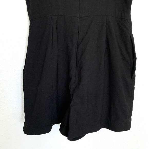 Finders Keepers Romper Here We Go Black Sleeveless Playsuit - Picture 9 of 9